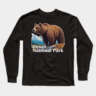 Denali National Park Alaska Long Sleeve T-Shirt